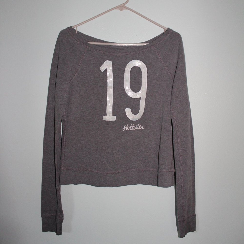Grey Sweatshirt Throw Over Top